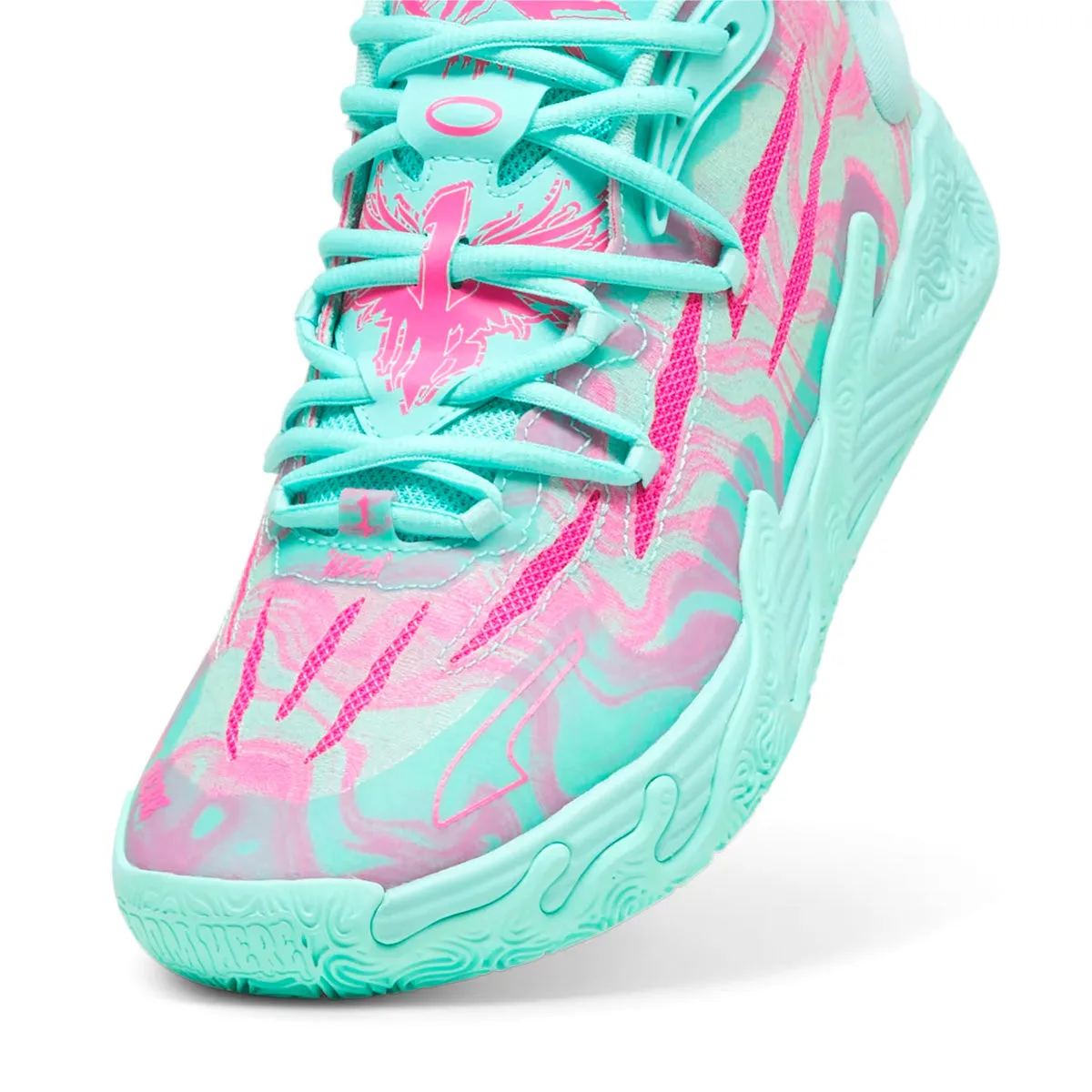 LaMelo Ball MB.03 Electric Peppermint Miami Edition Sneakers - Dynamic Style Innovator