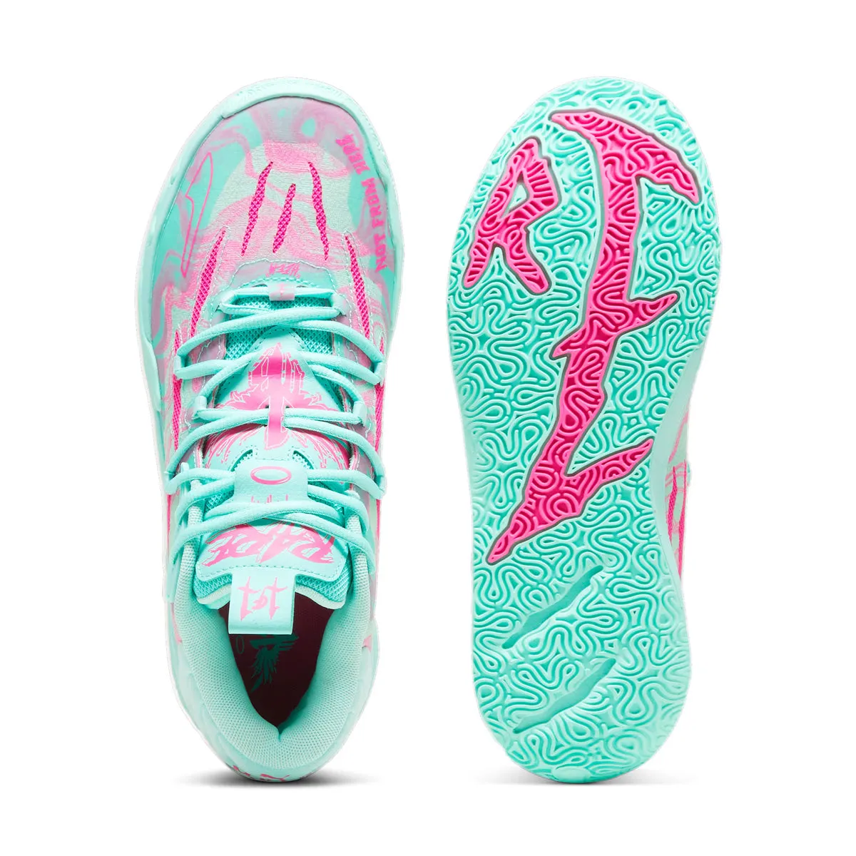 LaMelo Ball MB.03 Electric Peppermint Miami Edition Sneakers - Dynamic Style Innovator