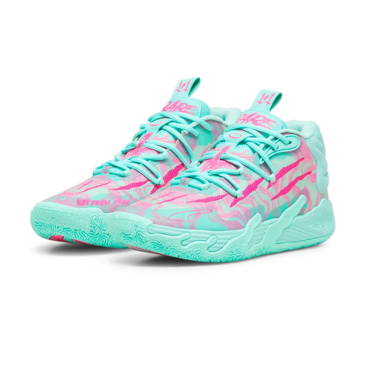 LaMelo Ball MB.03 Electric Peppermint Miami Edition Sneakers - Dynamic Style Innovator