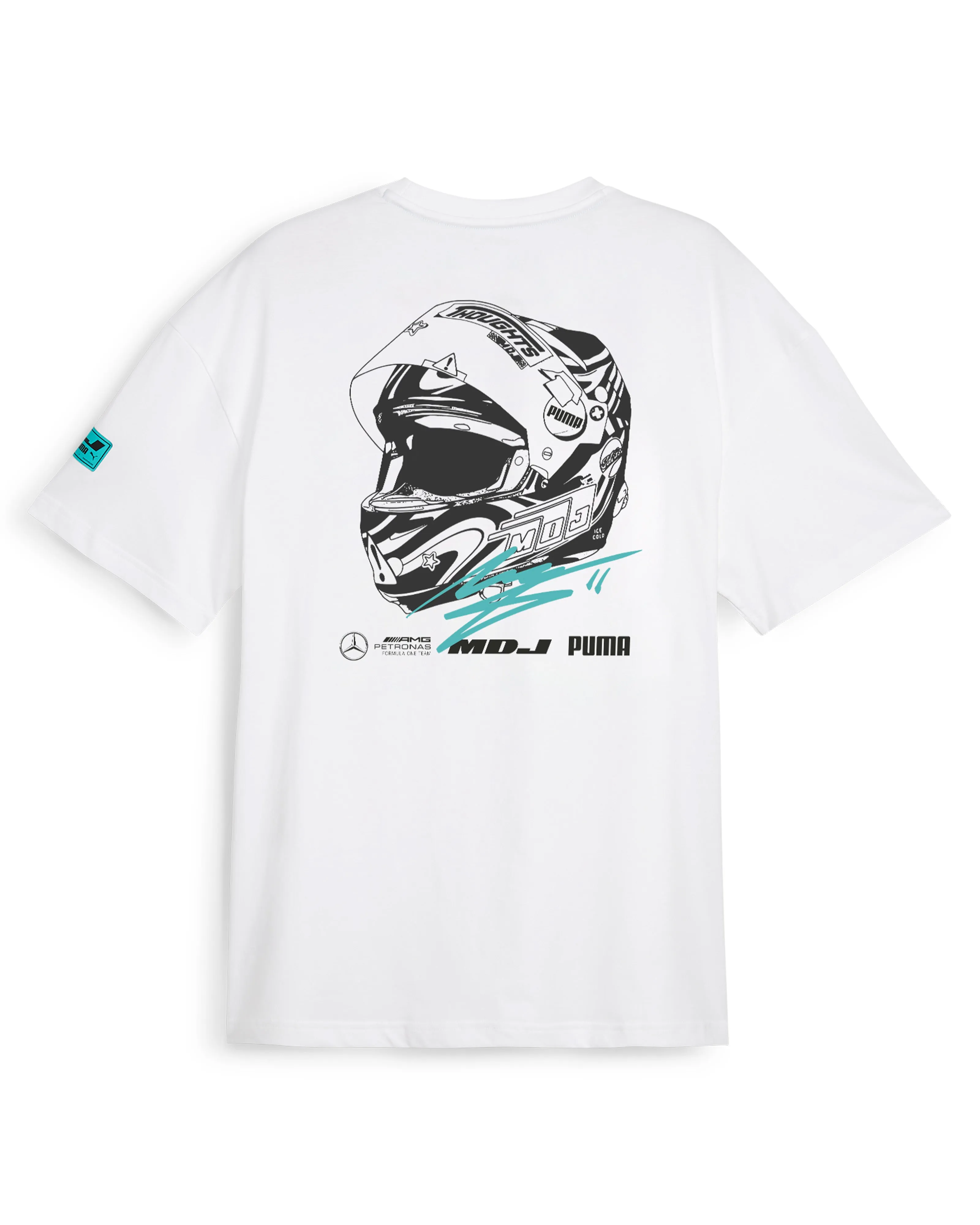 Mad Dog Jones x Mercedes-AMG F1 x PUMA Graphic Tee White