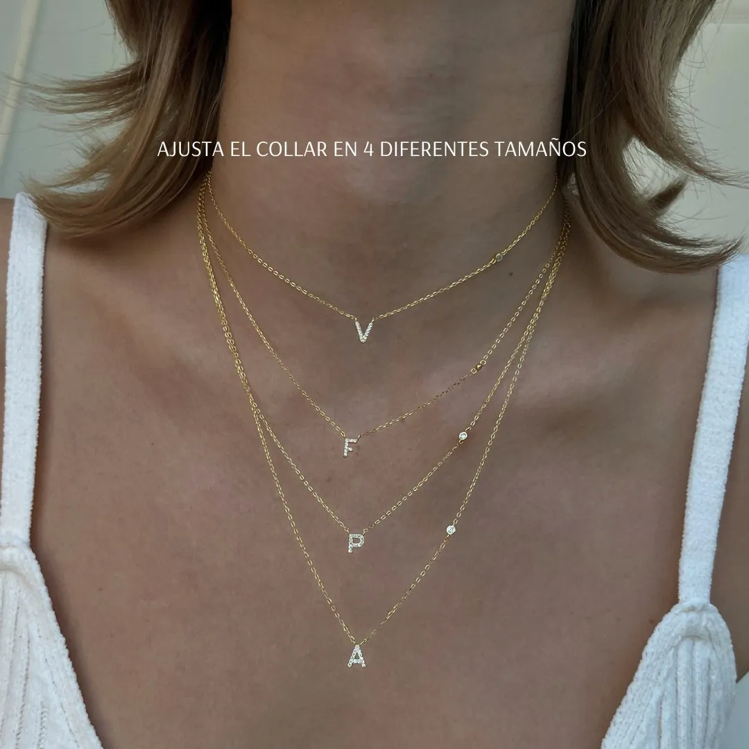 MILANO LETTER NECKLACE