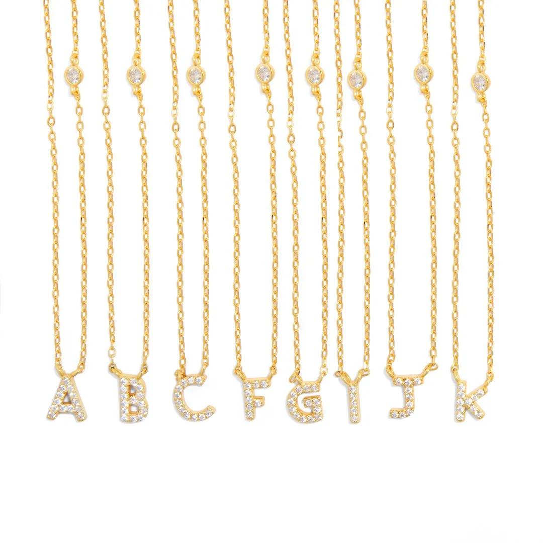 MILANO LETTER NECKLACE