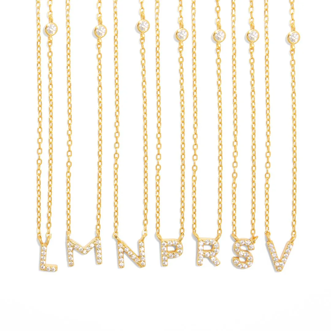 MILANO LETTER NECKLACE