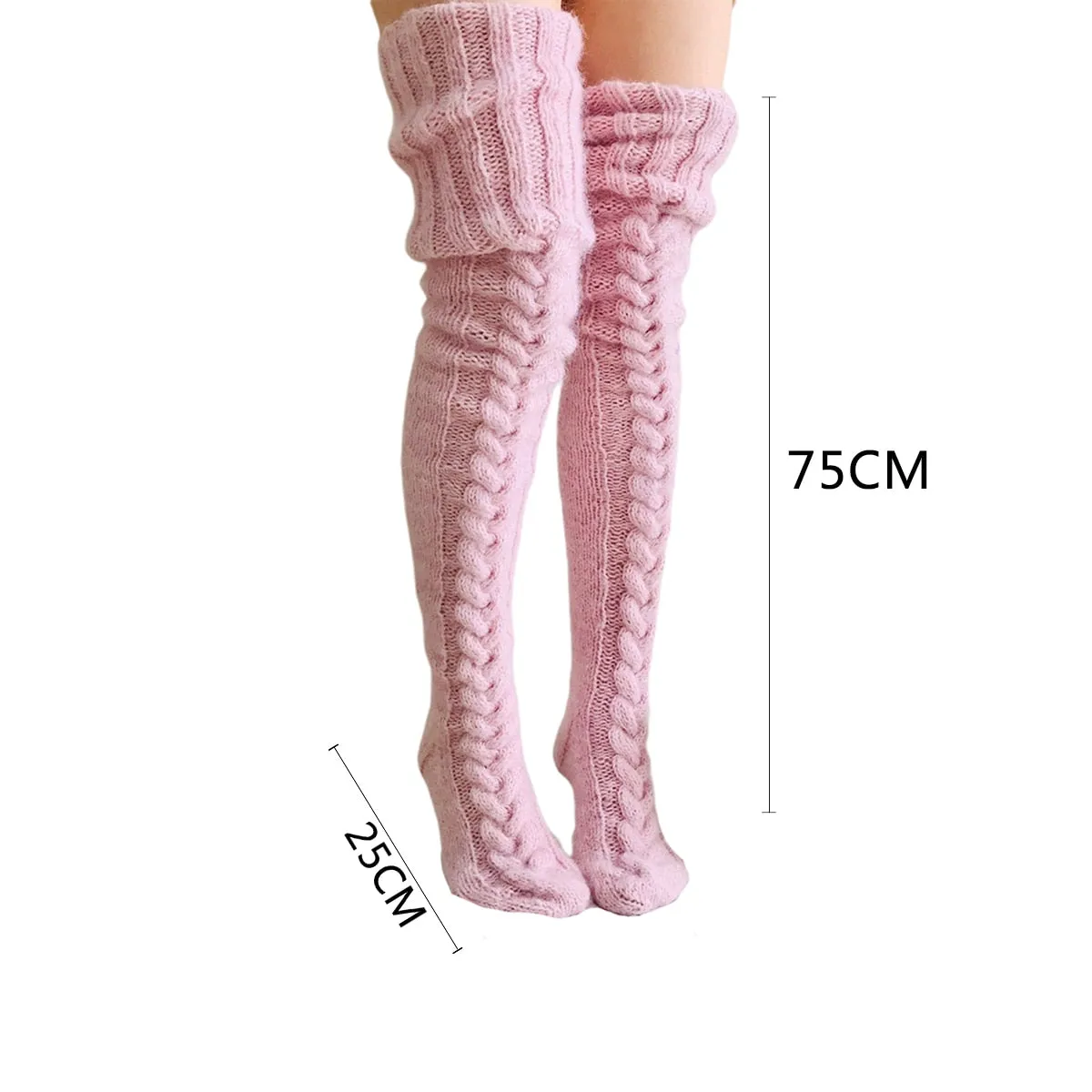 Mujer Calcetas de rodilla de invierno