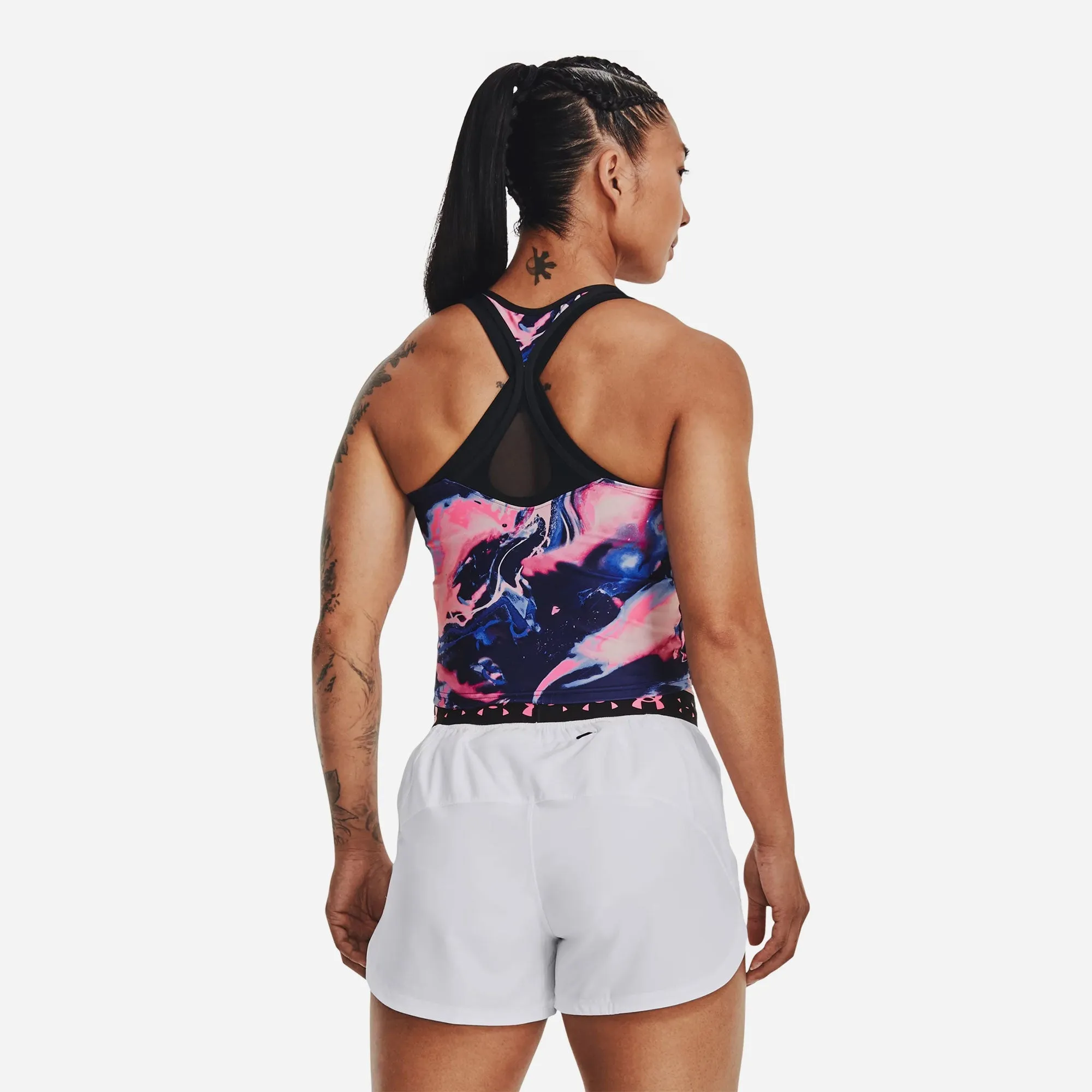 Áo Ba Lỗ Nữ Under Armour Run Anywhere - Đen