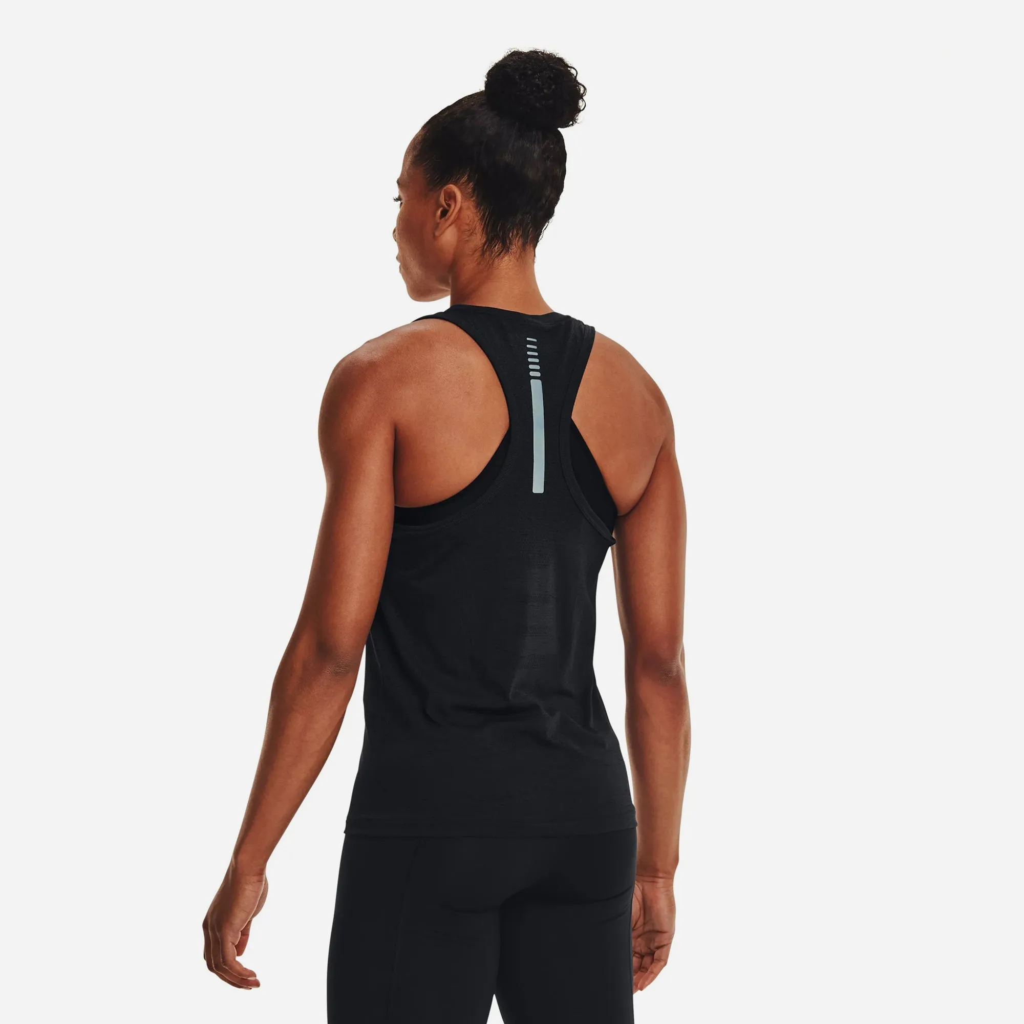 Áo Ba Lỗ Nữ Under Armour Seamless Run - Đen