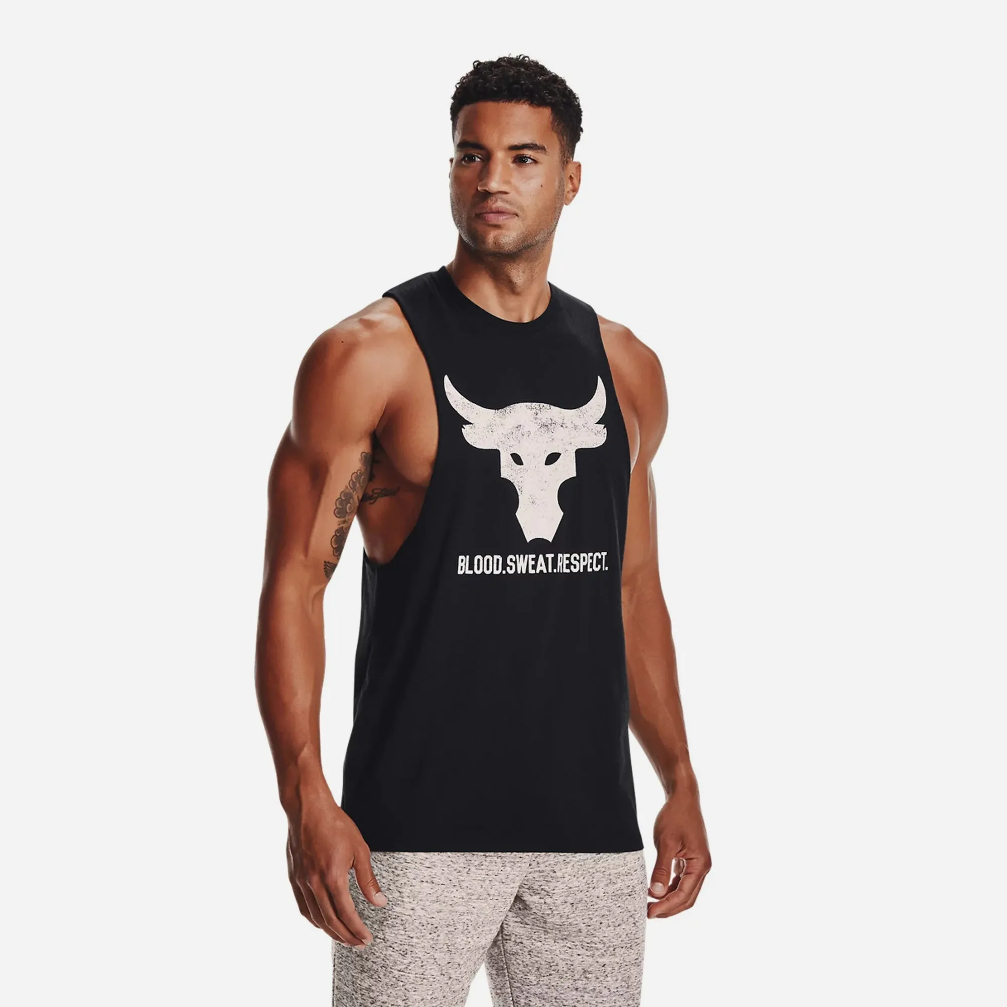 Áo Ba Lỗ Nam Under Armour Graphic Project Rock Brahma Bull