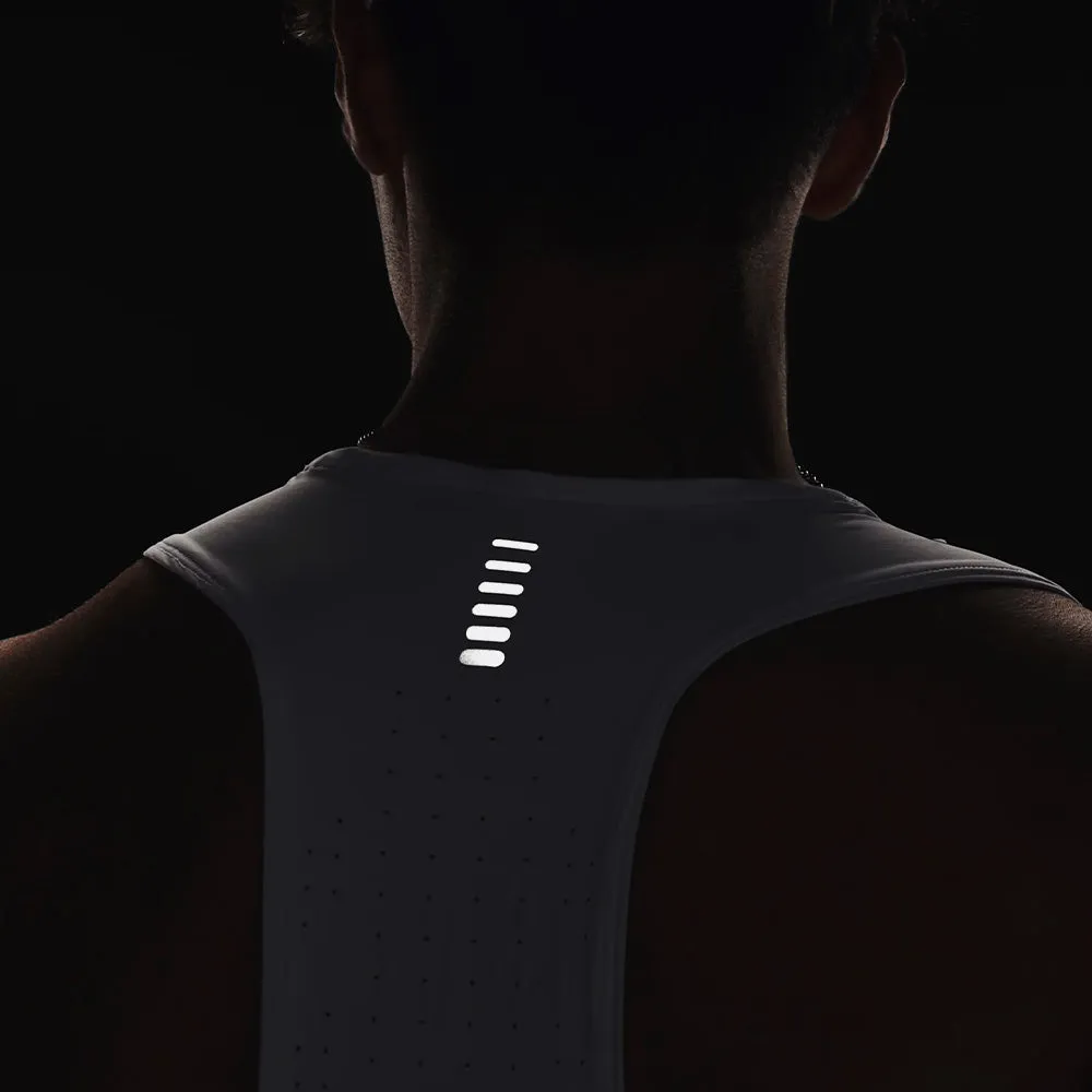 Áo Ba Lỗ Nam Under Armour Iso-Chill Laser 
 - Trắng