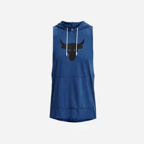 Áo Hoodie Nam Under Armour Project Rock Bsr Bull Sleeveless - Xanh Dương