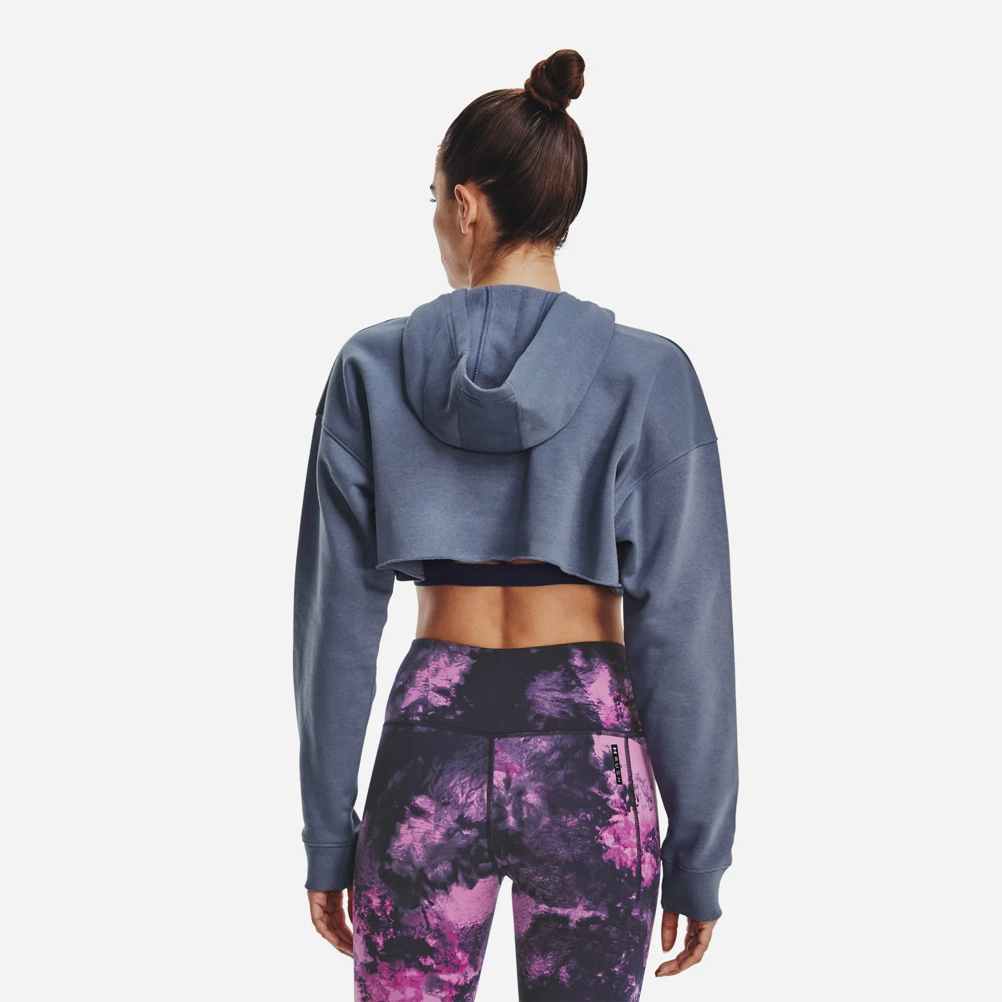 Áo Hoodie Under Armour Cropped - Tím