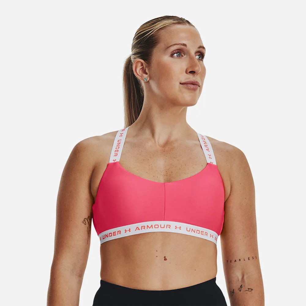 Áo Ngực Thể Thao Nữ Under Armour Crossback - Hồng