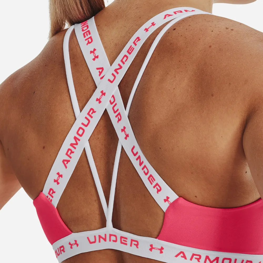 Áo Ngực Thể Thao Nữ Under Armour Crossback - Hồng