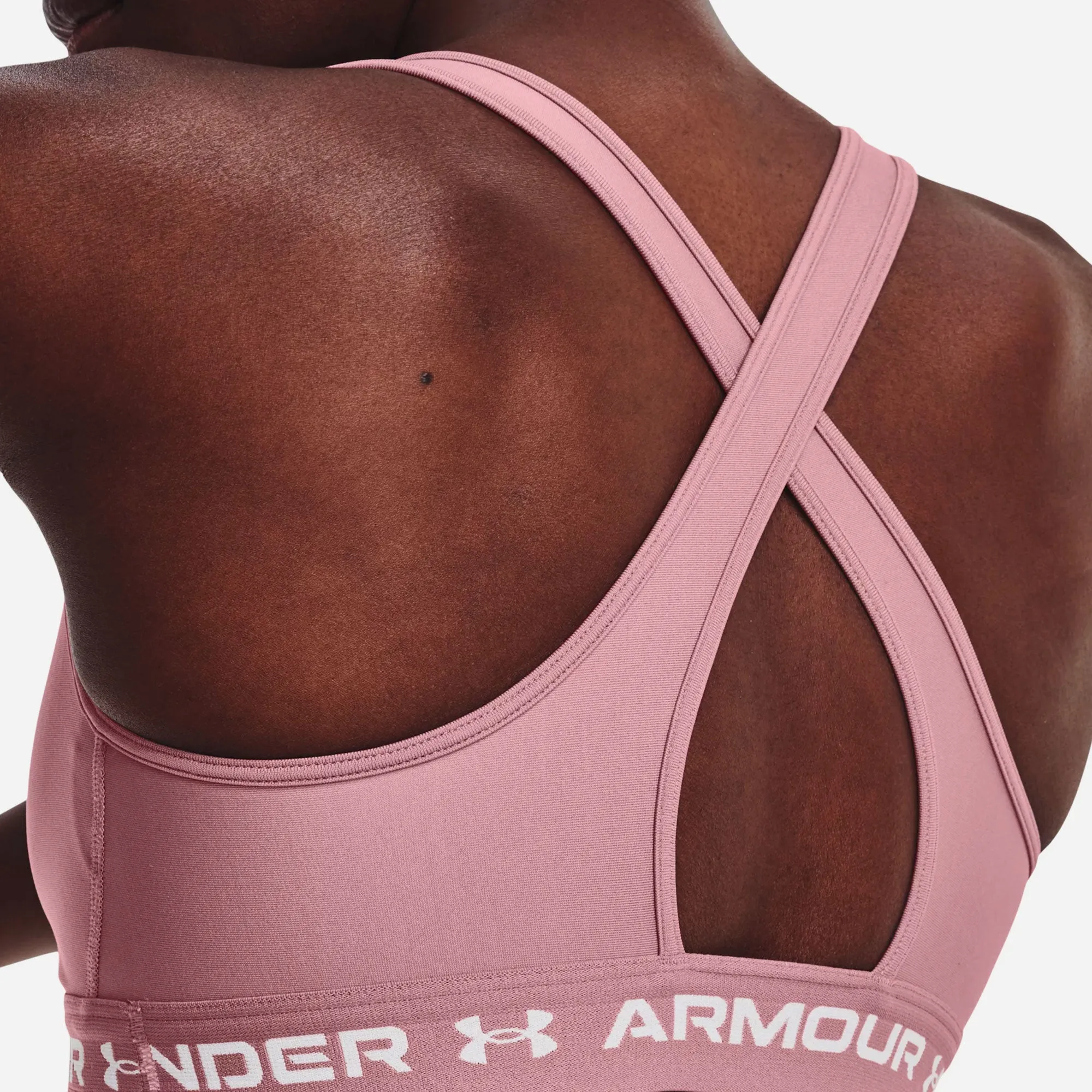 Áo Ngực Thể Thao Nữ Under Armour Crossback - Hồng