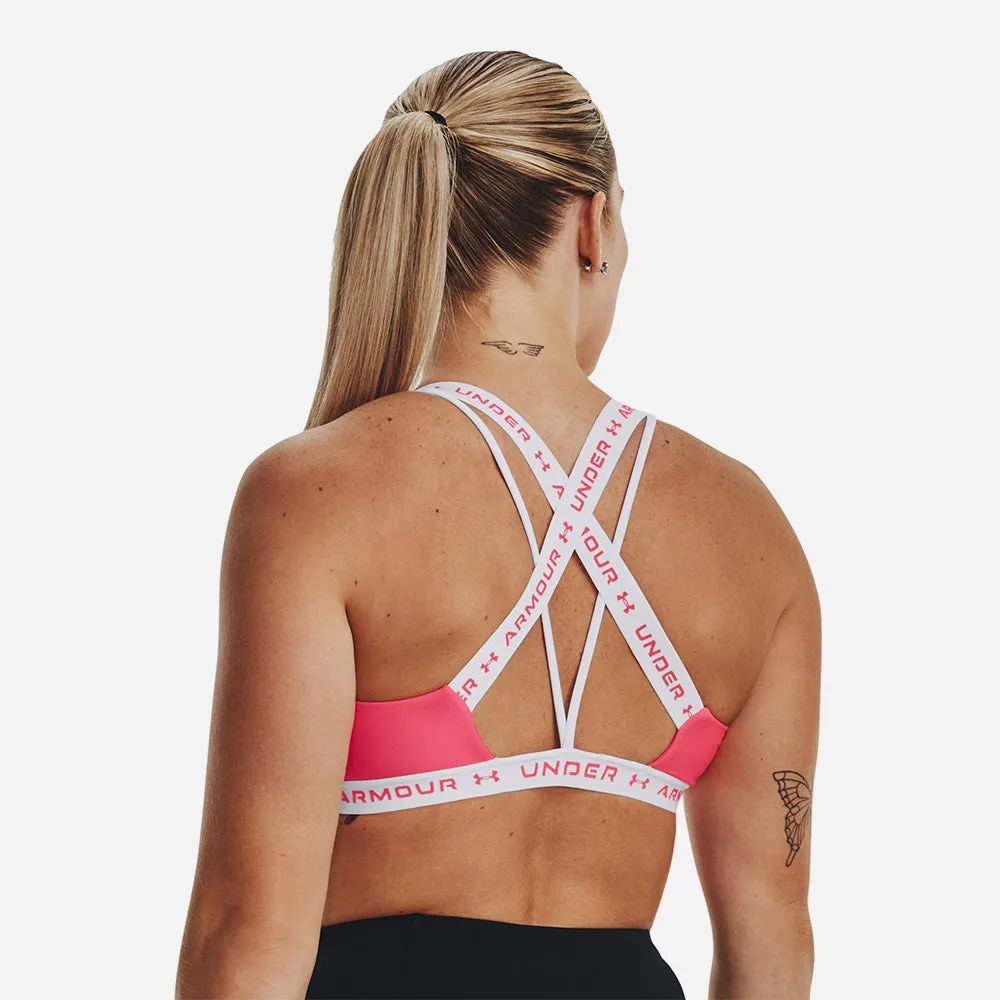 Áo Ngực Thể Thao Nữ Under Armour Crossback - Hồng