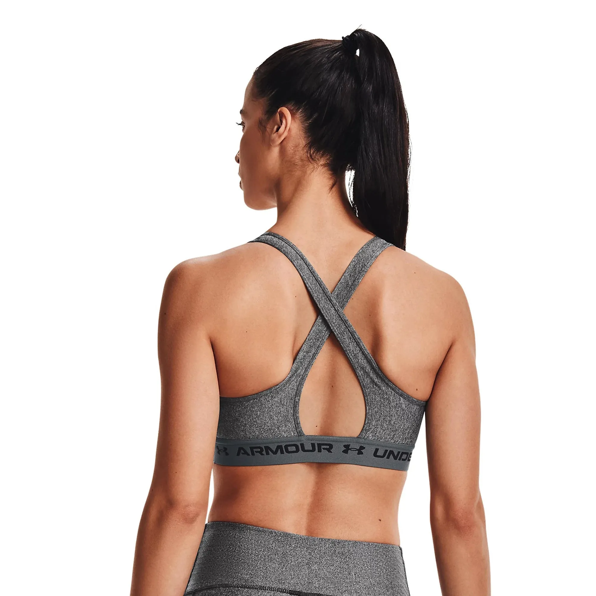 Áo Ngực Thể Thao Nữ Under Armour® Mid Crossback Heather