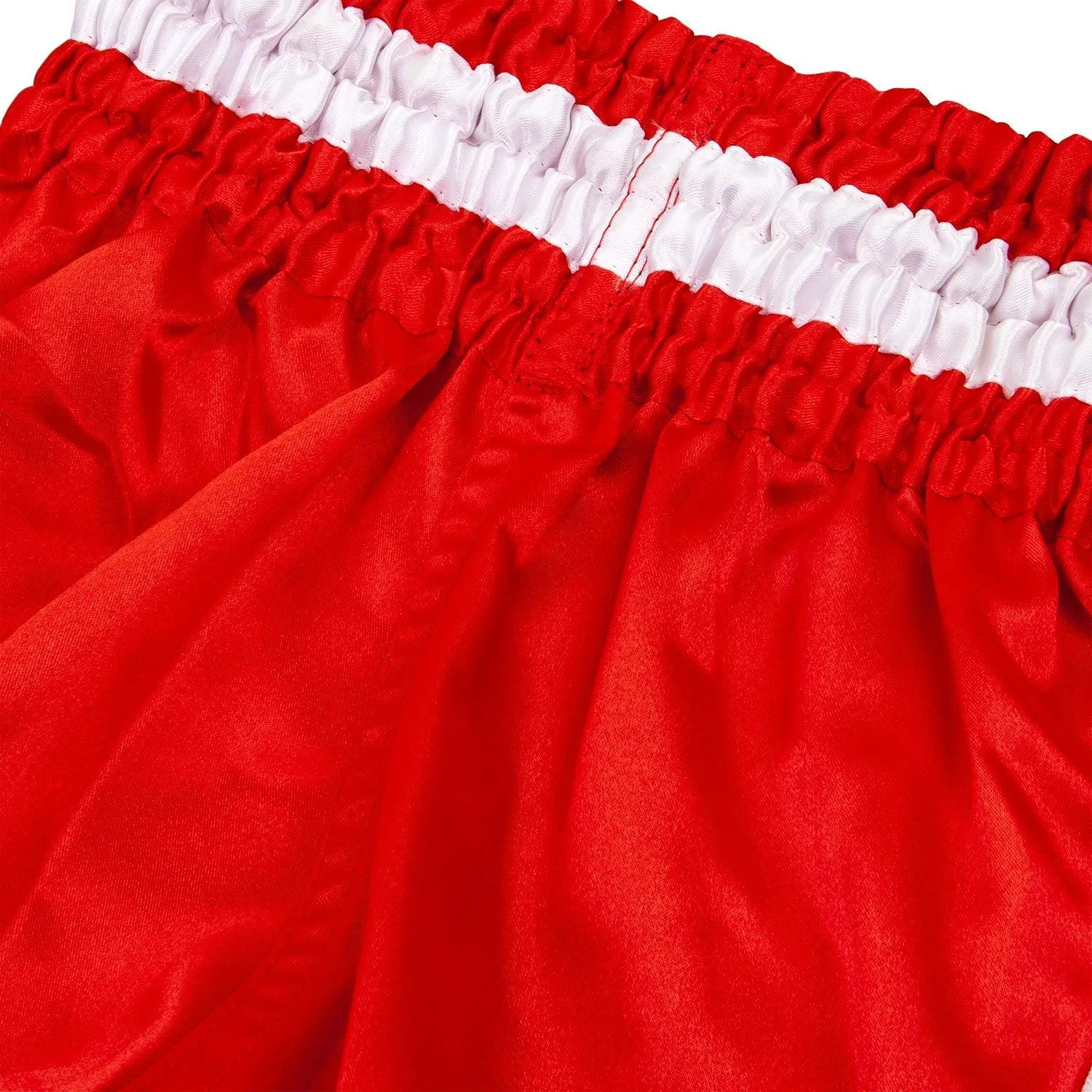 Pantalón de Muay Thai para Niños – Rojo / Blanco