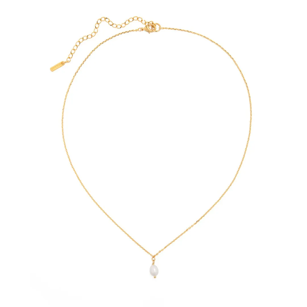 PEARL BLISS GOLDEN NECKLACE