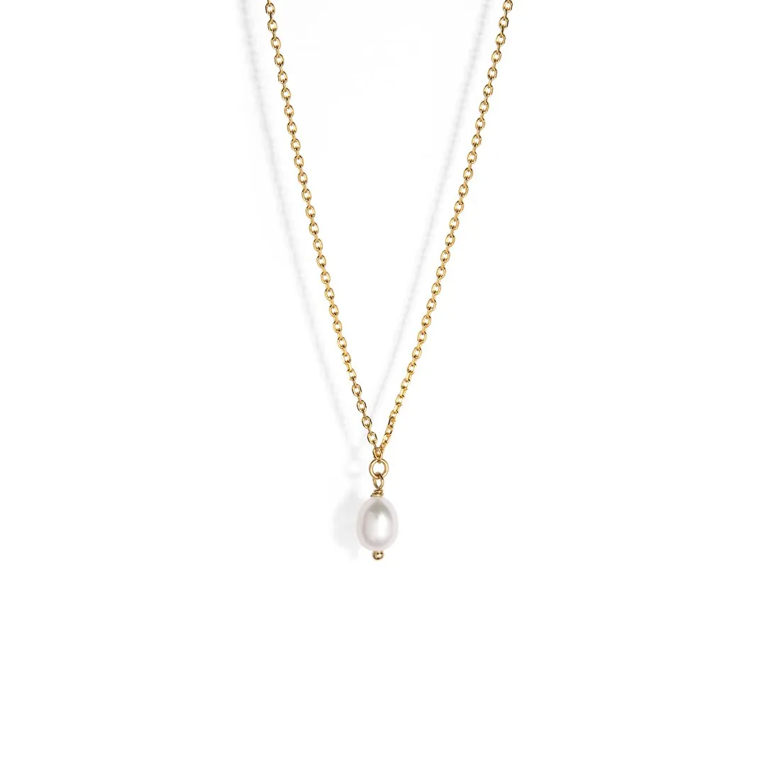 PEARL BLISS GOLDEN NECKLACE