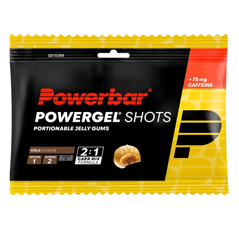 Powerbar | PowerGel | Shots | Cola (75 mg cafeïne)