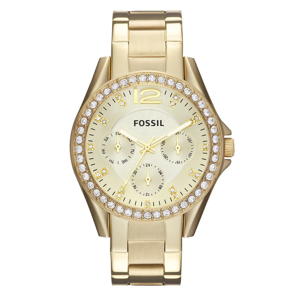 Reloj Fossil Riley Cuarzo Acero Inoxidable Mujer - ES3202