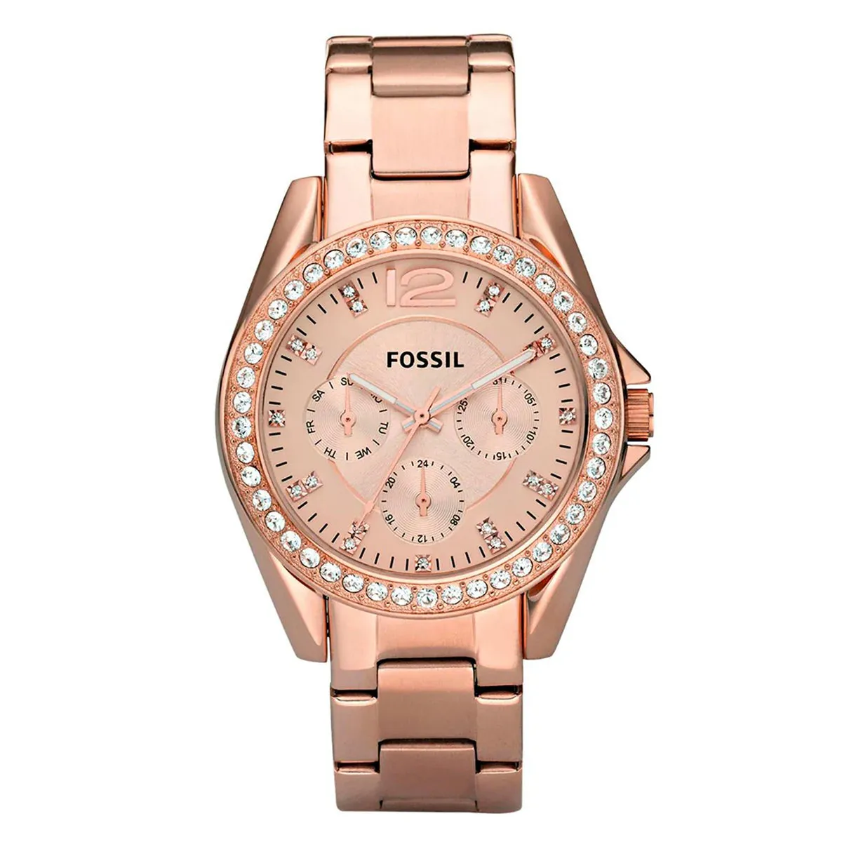 Reloj Fossil Riley Cuarzo Acero Inoxidable Mujer - ES3202