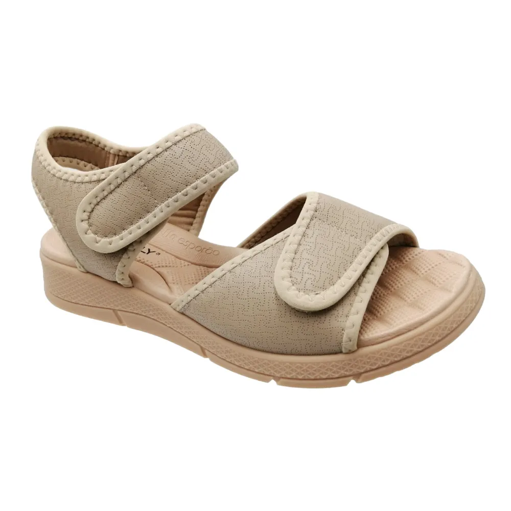 Sandalias Confort con Velcro para Mujer Picadilly 571003