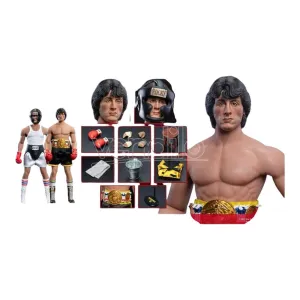 Star Ace Toys Ltd. Figura Articulada Rocky Boxer Deluxe Escala 1:6 Rocky