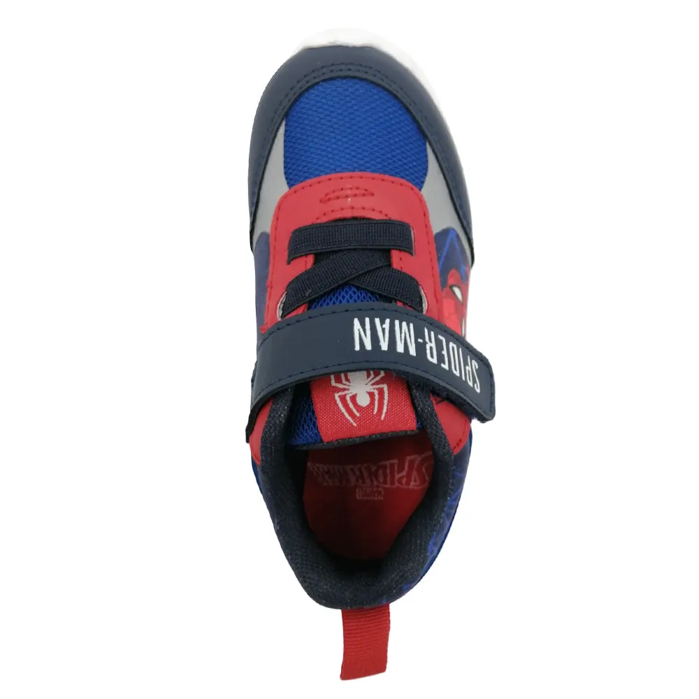 Tenis con Agujetas y Velcro de Spider Man para Niños Licencias 95704