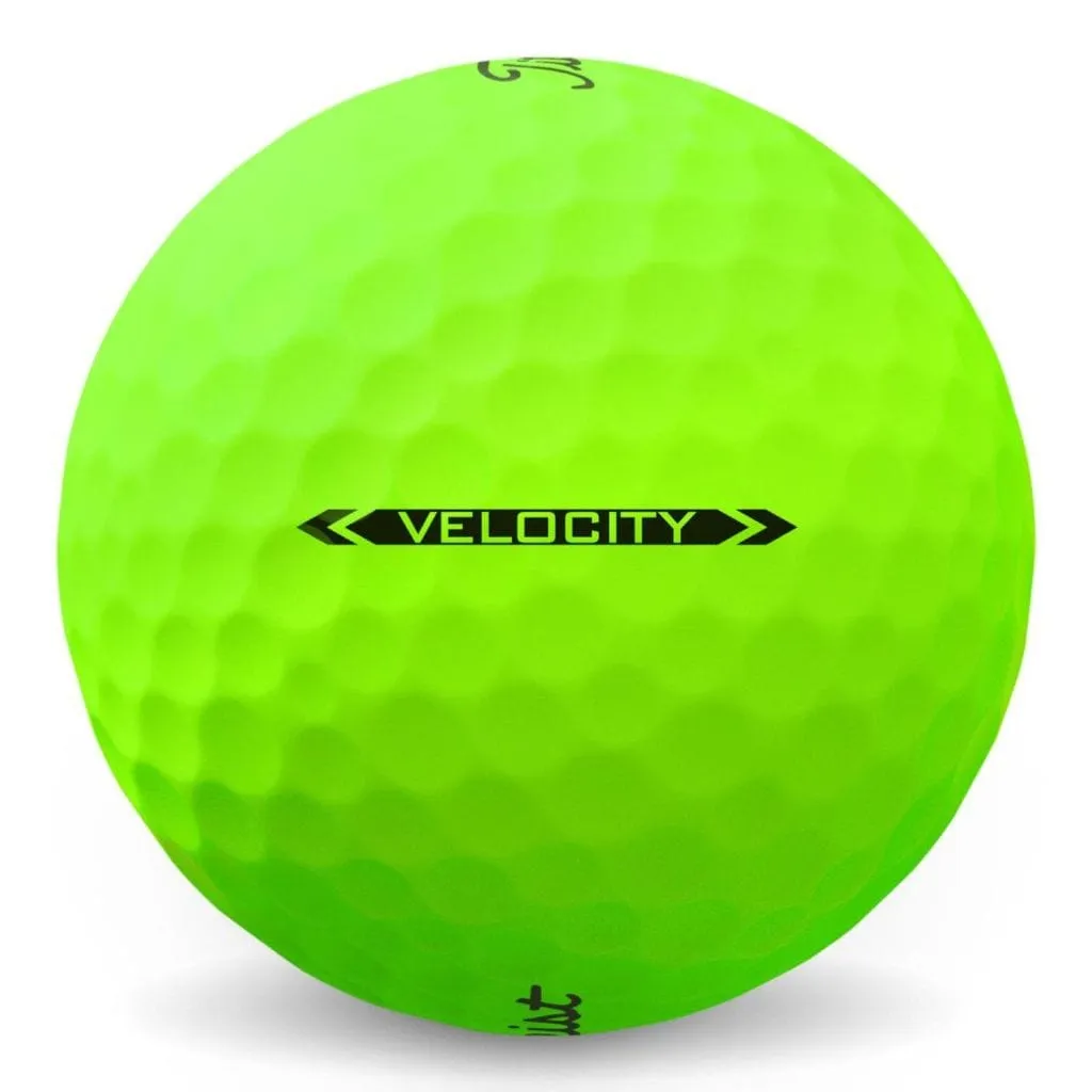 Titleist Velocity Golfballen Matte - Groen